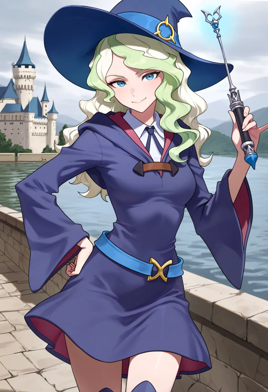Diana Cavendish ダイアナ・キャベンディッシュ | Little Witch Academia | 2 Outfits [Anima v1.0] - by Hoseki