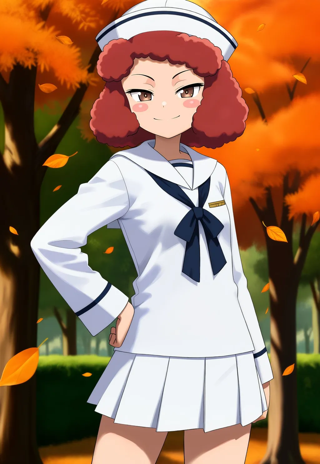 Rum (Girls Und Panzer) (Anima 1.0) - by Misaki_Akeno