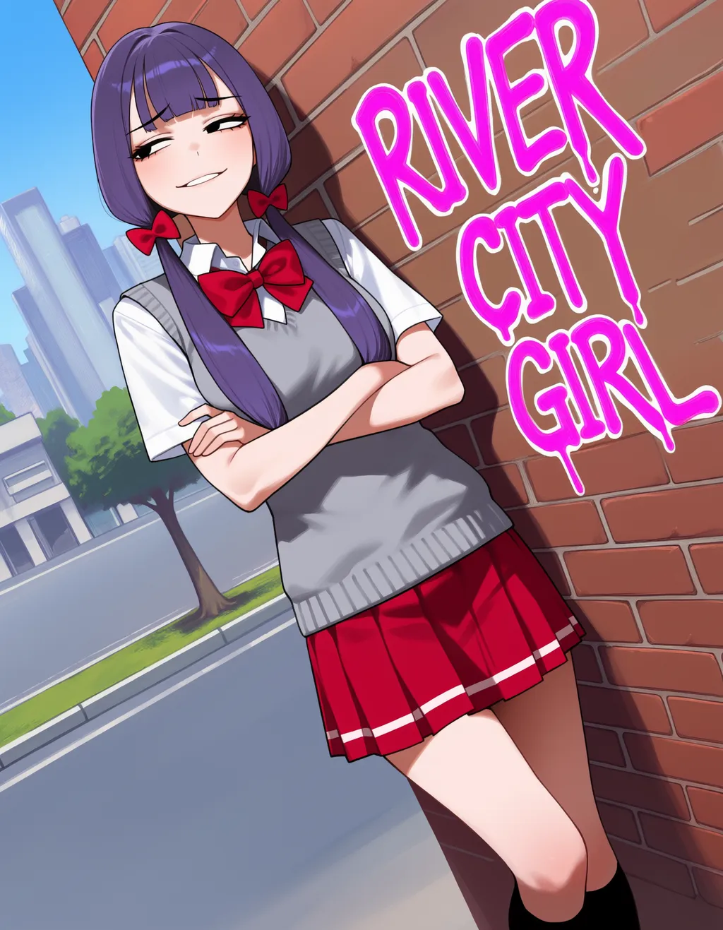 Kazumi Hasebe / 長谷部和美 (River City Girls) [Anima 1.0] - by bsinky