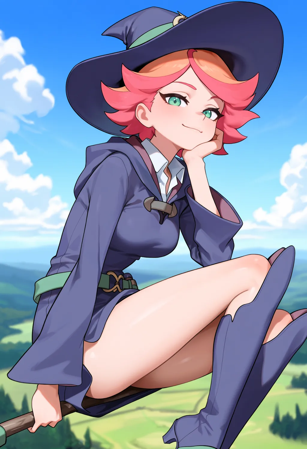 Amanda O'Neill アマンダ・オニール | Little Witch Academia | 3 Outfits [Anima v1.0] - by Hoseki