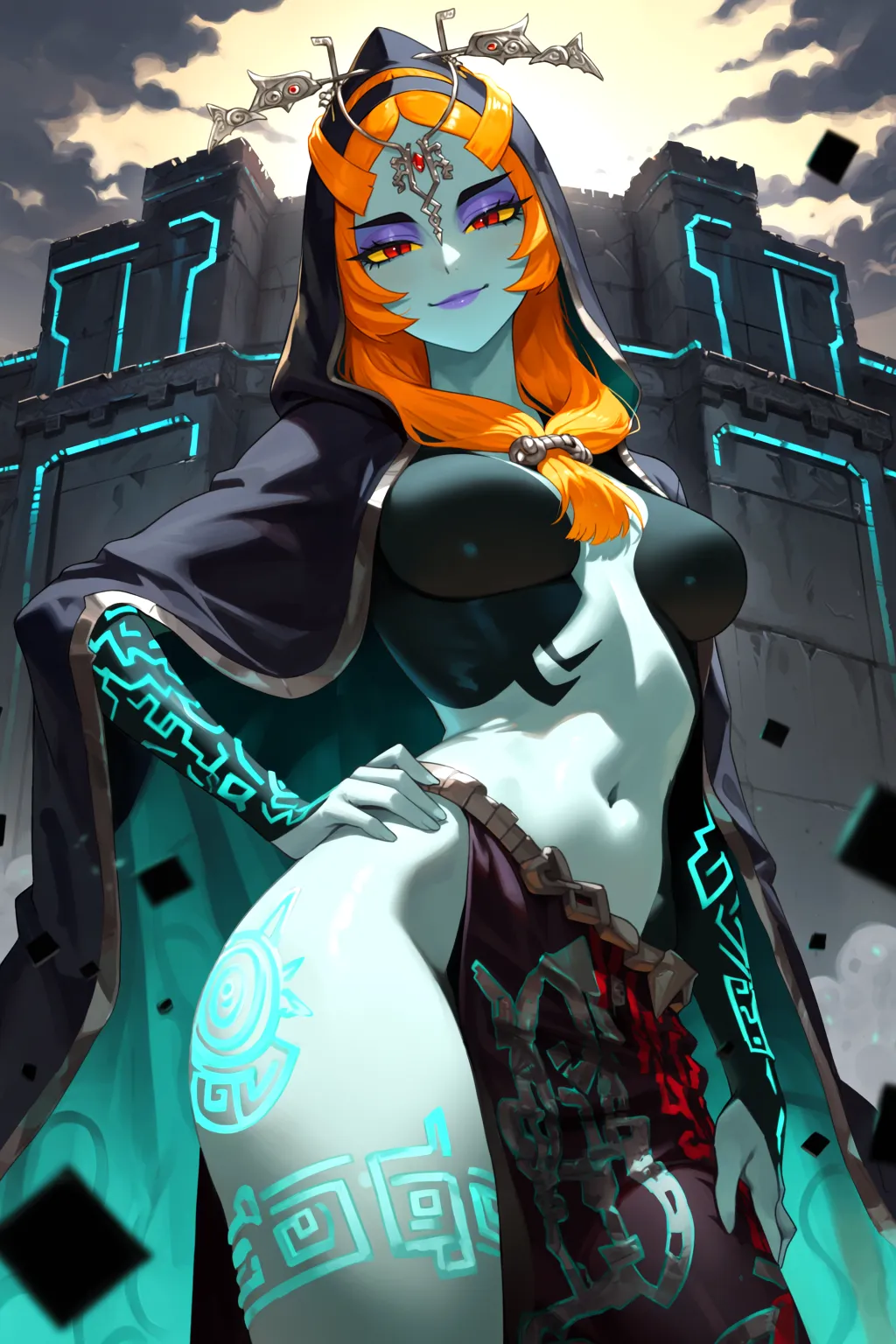 Midna - True form ミドナ | The Legend of Zelda: Twilight Princess [Anima v1.0] - by Hoseki
