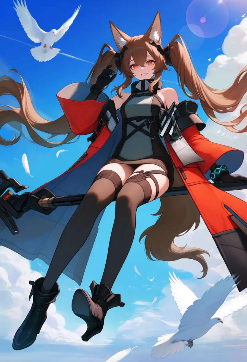 Gilberta | Arknights | Character LoRA Anima 1.0 - by FallenIncursio
