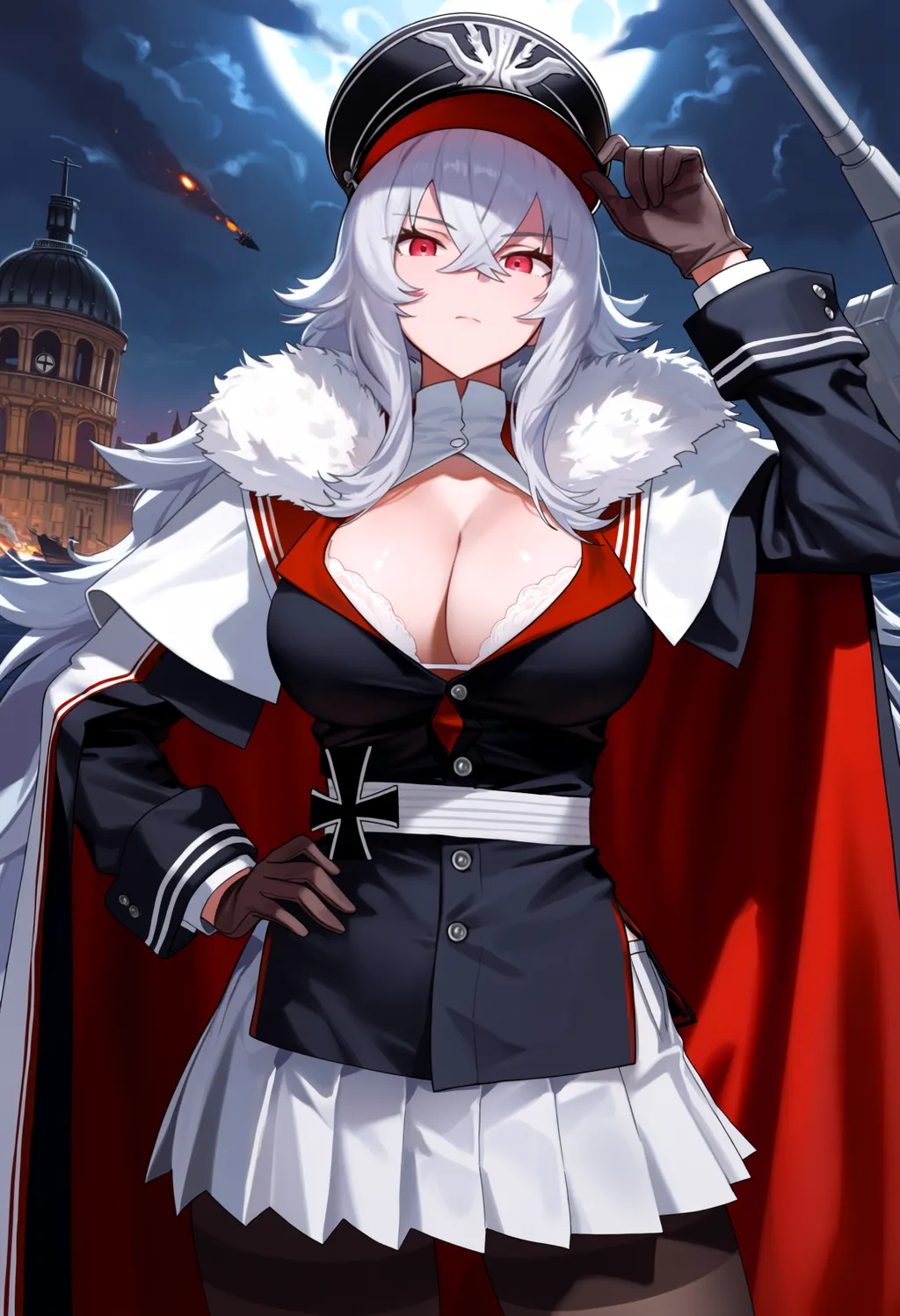 Graf Zeppelin グラーフ・ツェッペリン | Azur Lane | 3 Outfits [Anima v1.0] - by Hoseki