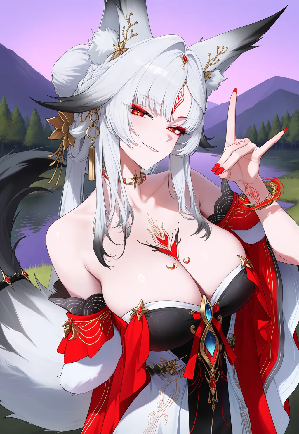 Hsin/心 (Wuthering Waves) Anima LoRA [Anima v1.0] - by novowels