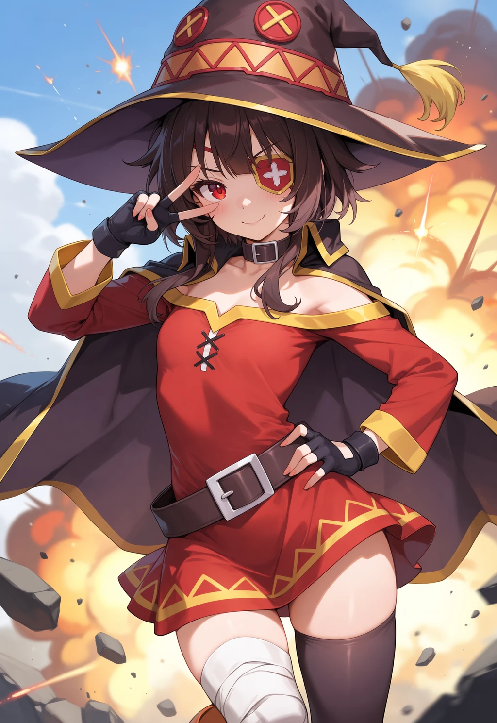 Megumin ~ KonoSuba (Kono Subarashii Sekai ni Shukufuku wo!) [2 Outfits]【Anima... - by AEgirDelta