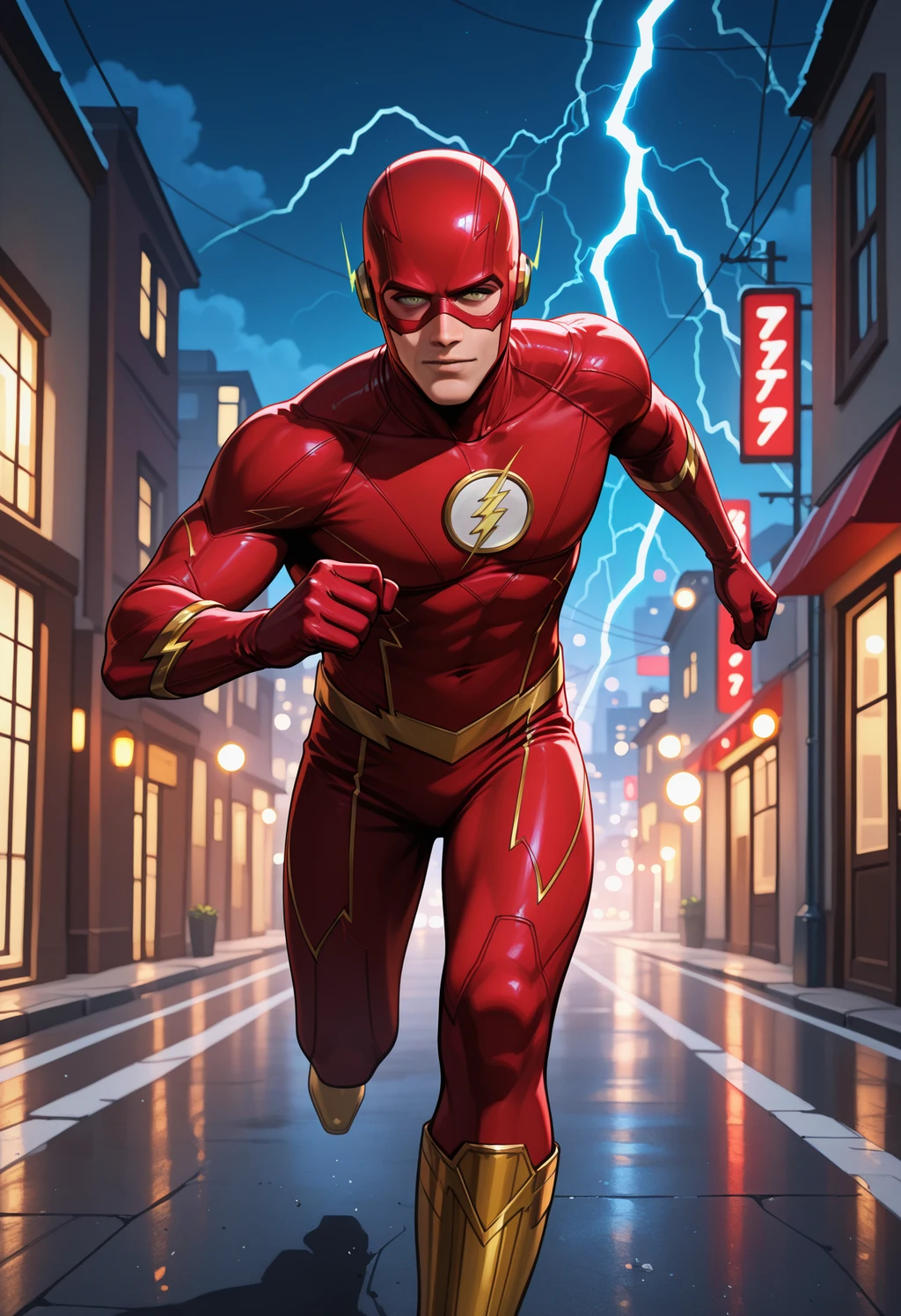 The Flash Suit - by RandeiTheWitch