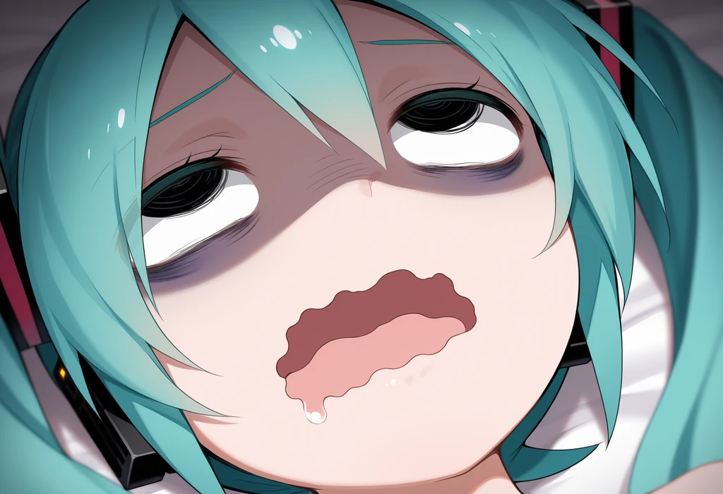 Exhausted Gotoh Hitori Expression - Bocchi the Rock Meme - NoobAI EPS1.1/ Noo... - by miniphak