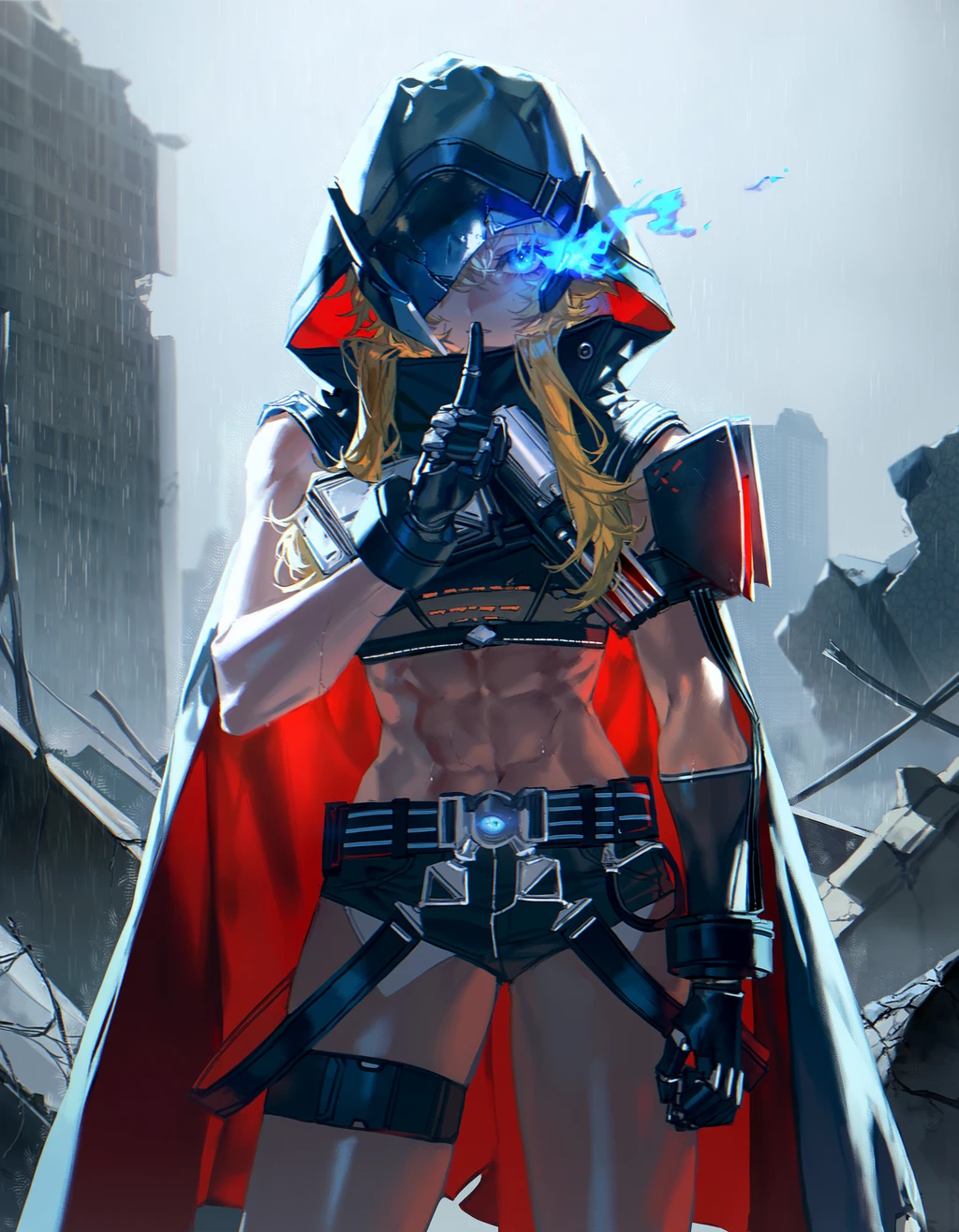 Grave | Nikke: Goddess of Victory [Anima] - by ComradeAnanas