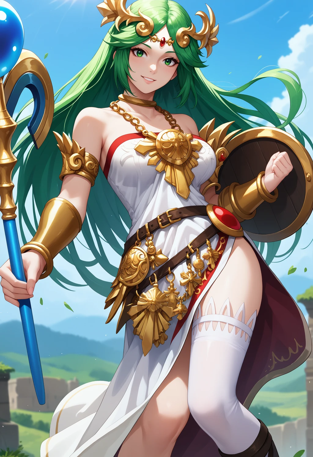 Palutena | Kid Icarus | Character Lora Pony - by FallenIncursio