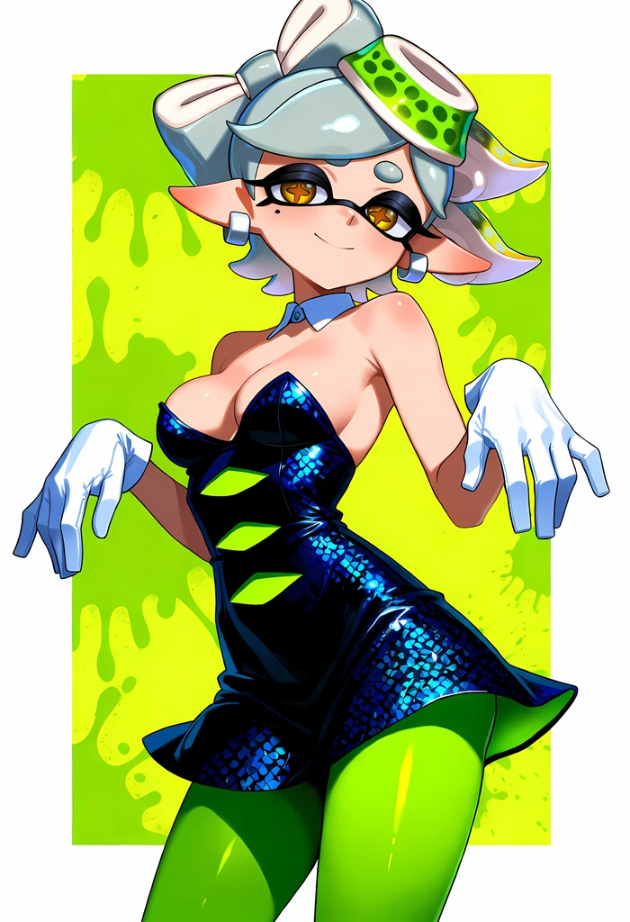 Marie - Splatoon - 6 Outfits - Illustrious - by Navedaxu