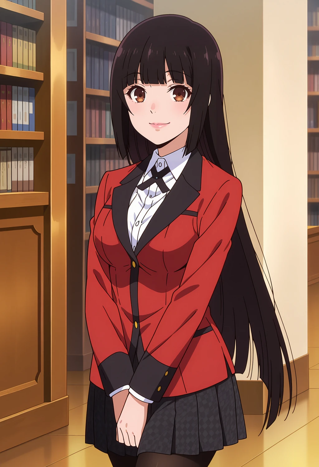 Jabami Yumeko | Illustrious | Kakegurui - by LittleJelly