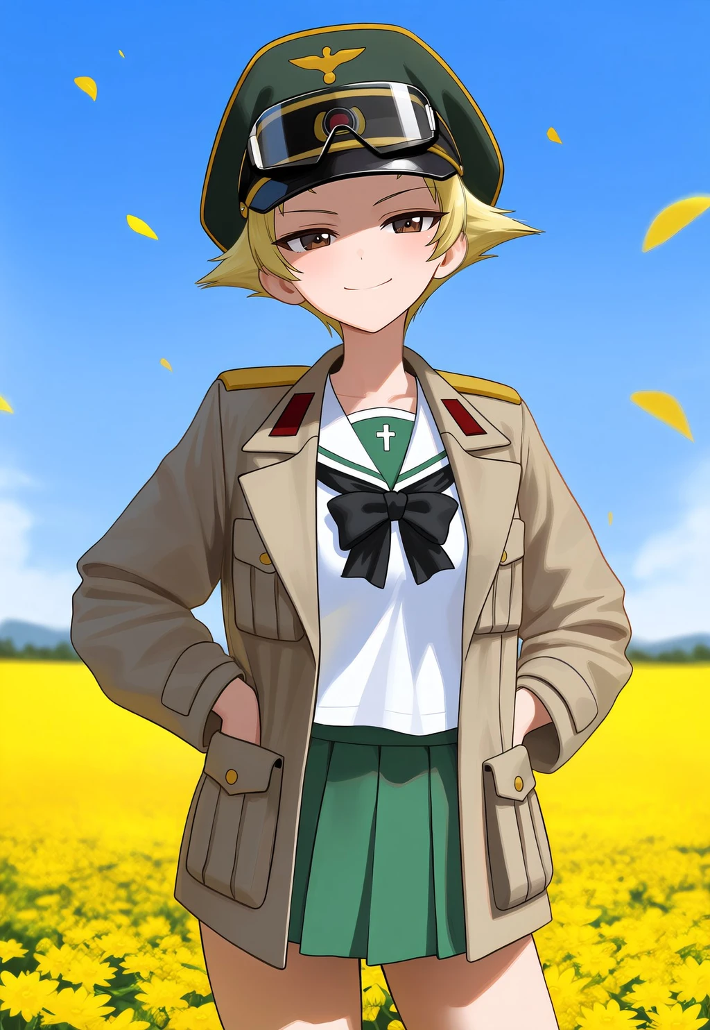 Erwin (GIrls und panzer) (Anima 1.0) - by Misaki_Akeno
