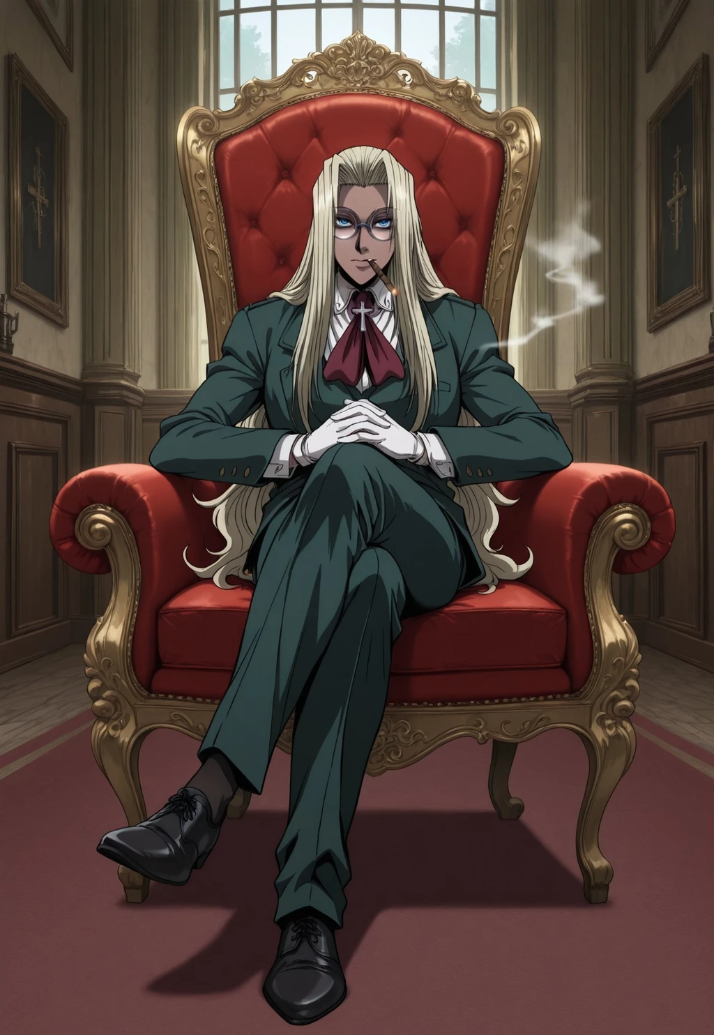Sir Integra Fairbrook Wingates Hellsing - Hellsing [Pony/IL] - by Xeranah