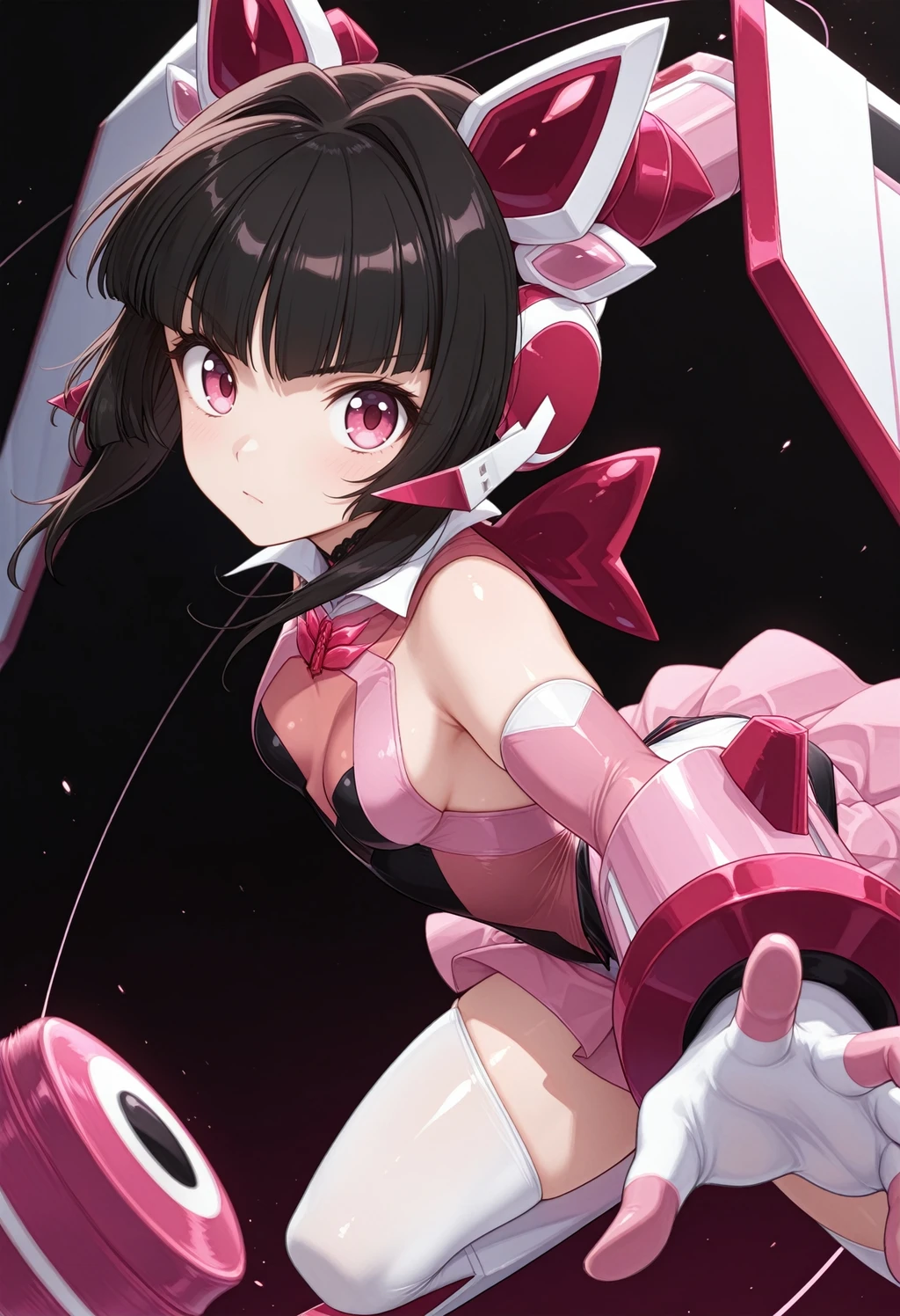 Shirabe Tsukuyomi - Senki Zesshou Symphogear - by Naoto209