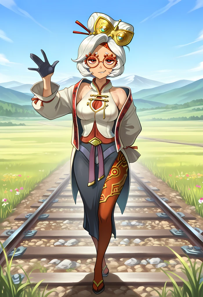 Railroad Tracks - by Navedaxu