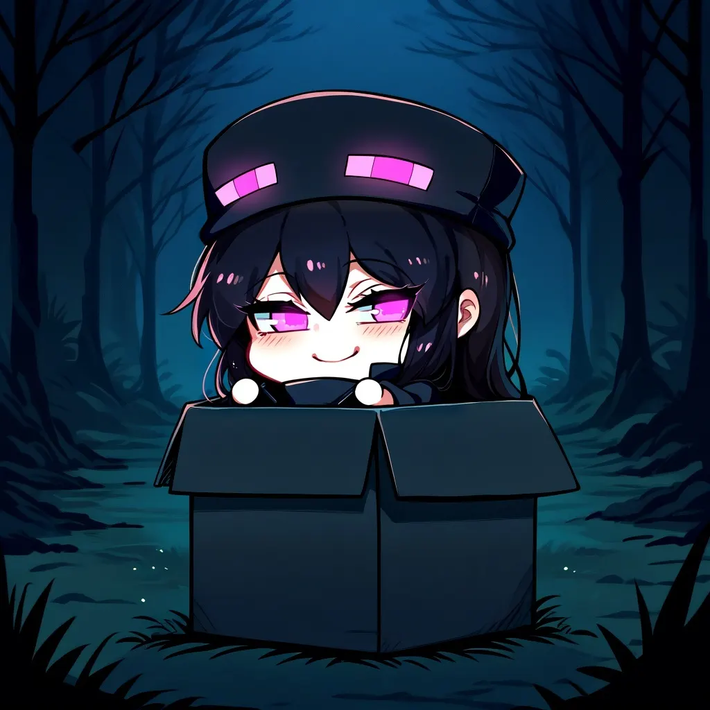 Chibi in a box - by PotatCat