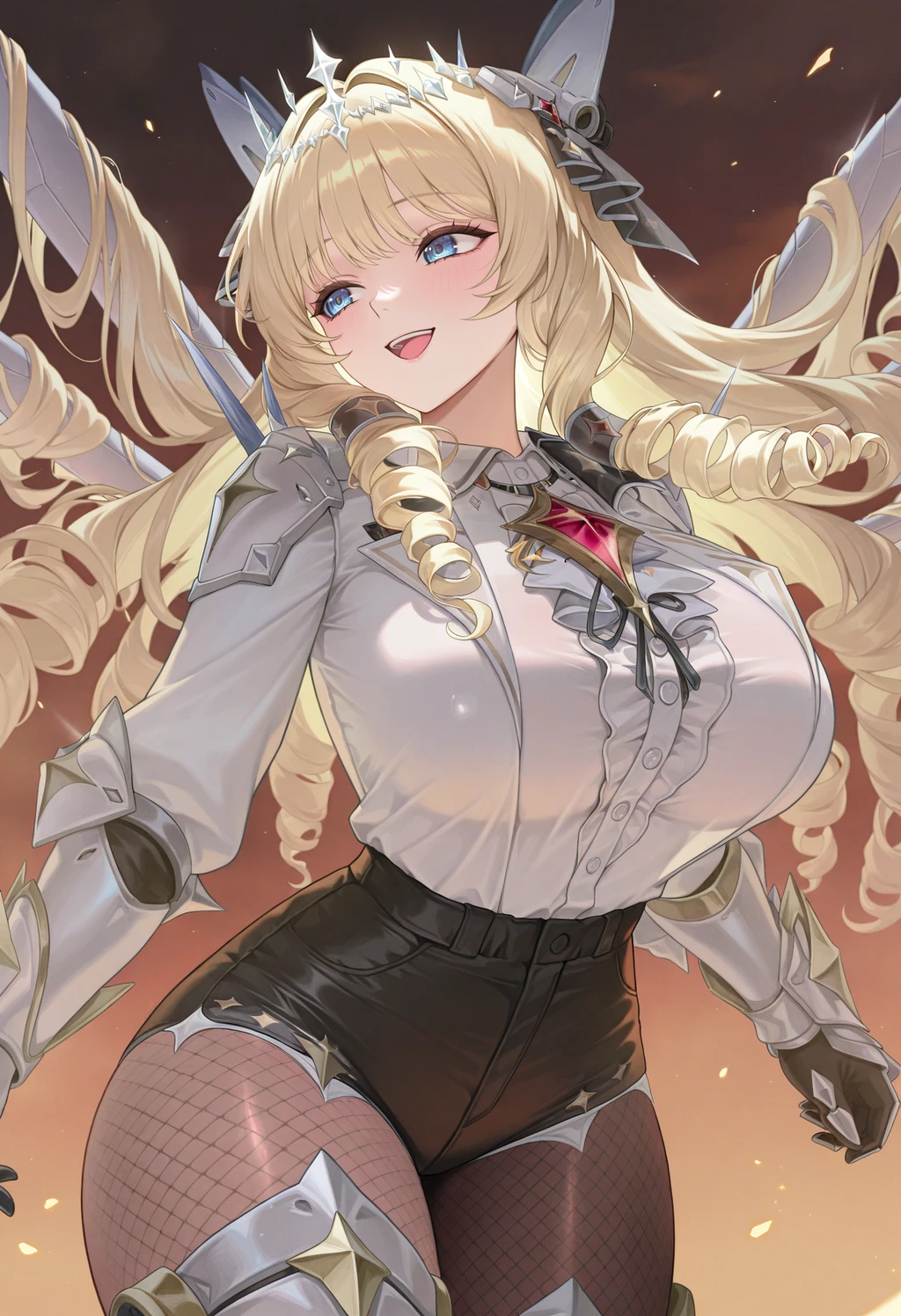 Crown (NIKKE) SDXL LoRA [Illustrious] | 2 Outfits - by richyrich515