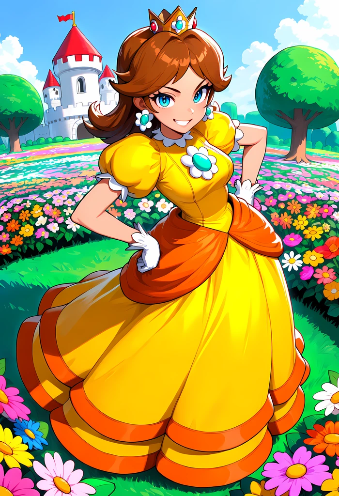 Princess Daisy - 18 Outfits - Anima - by Navedaxu