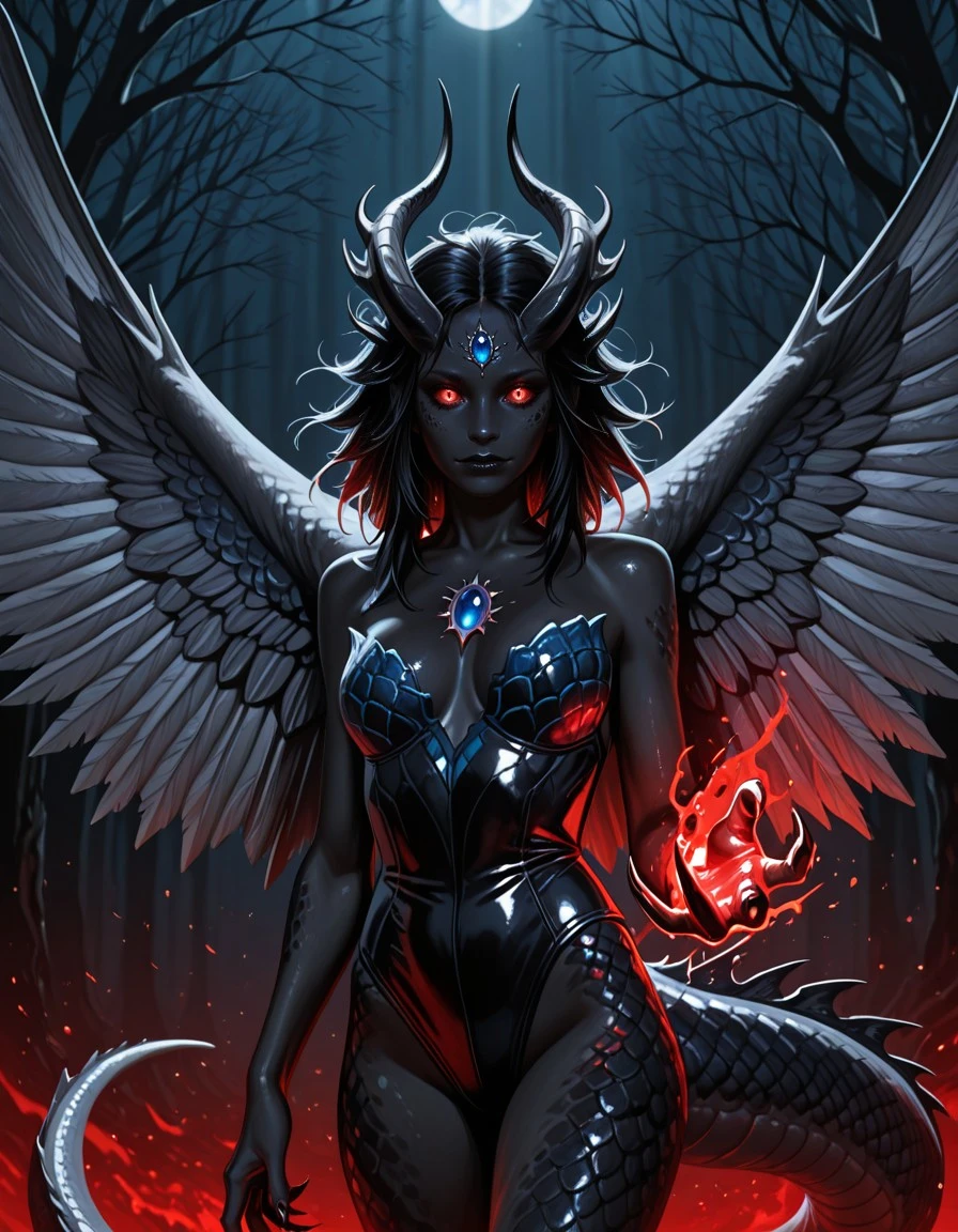 Dark Goddess Queen Monster - by DarkjesustheFLord