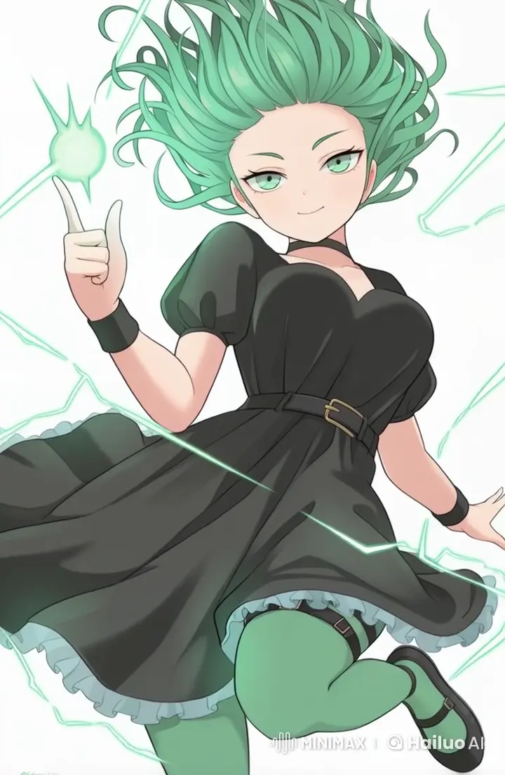 AI video #1398 by bloodsplash: tatsumaki, 1girl - by bloodsplash