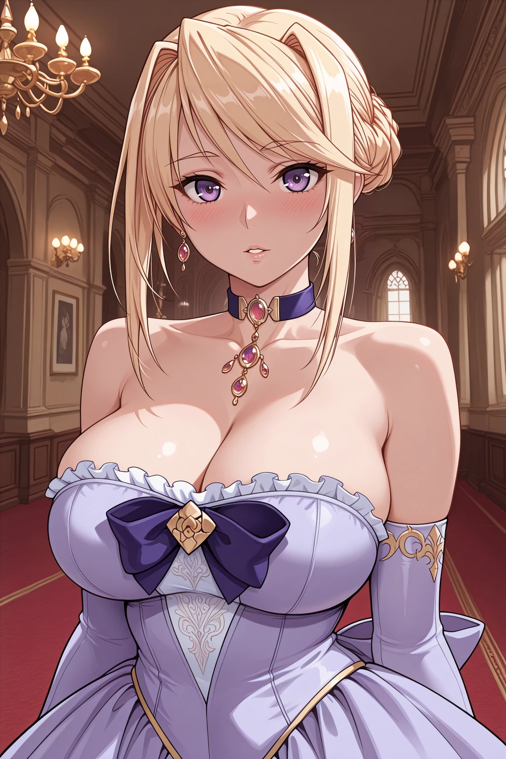 Sylvia van Hossen/シルヴィア=ファン・ホッセン (Princess Lover!) SDXL LoRA | 3+ Outfits [Il... - by novowels