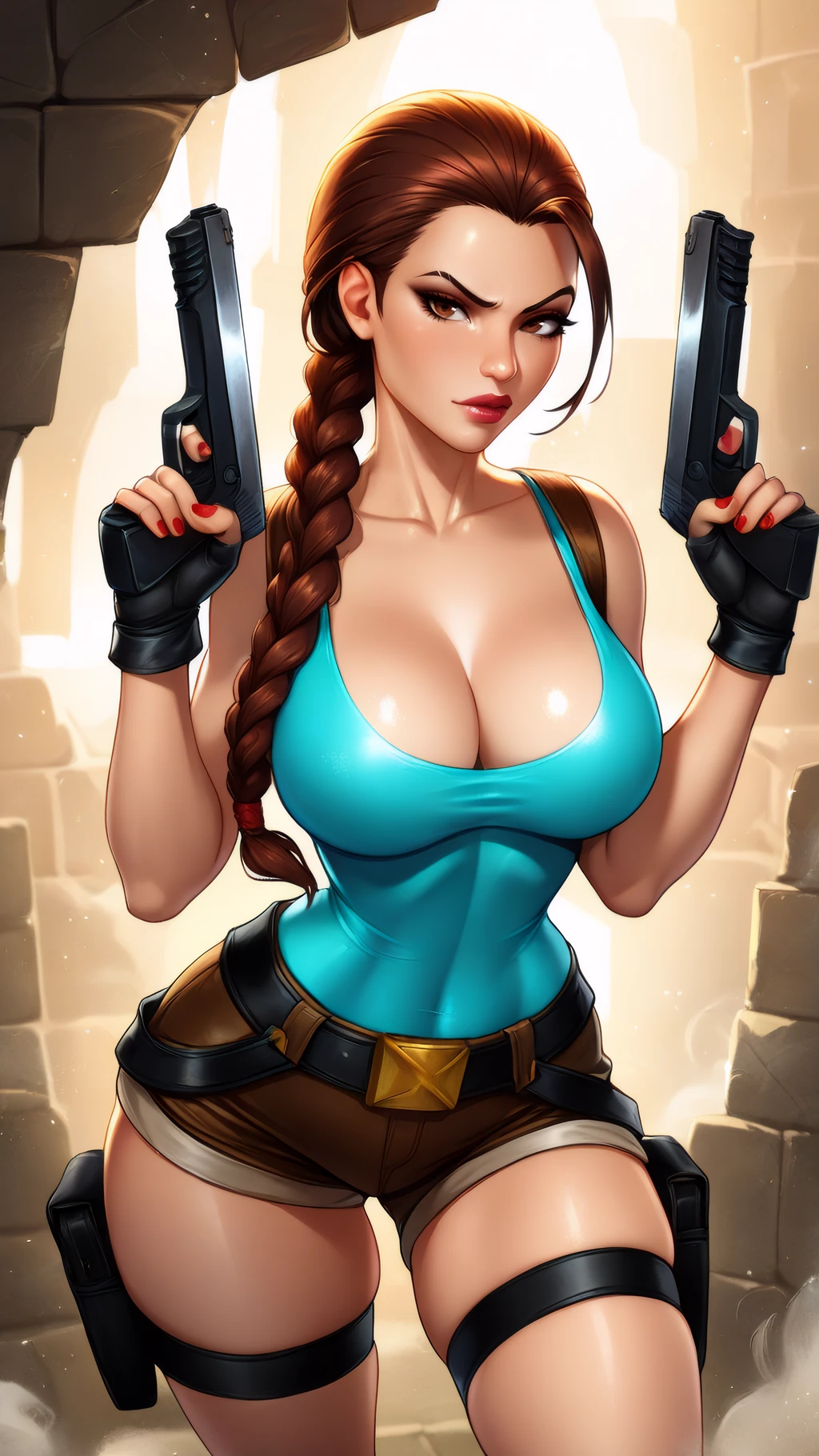 Lara Croft (Classic) (Tomb Raider) - by DWNSTY