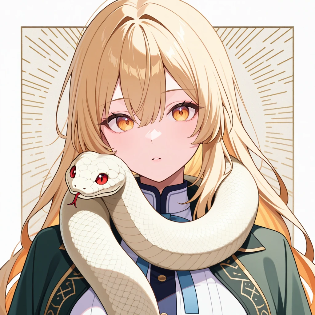 Snake on Shoulders - Illustrious - by Navedaxu