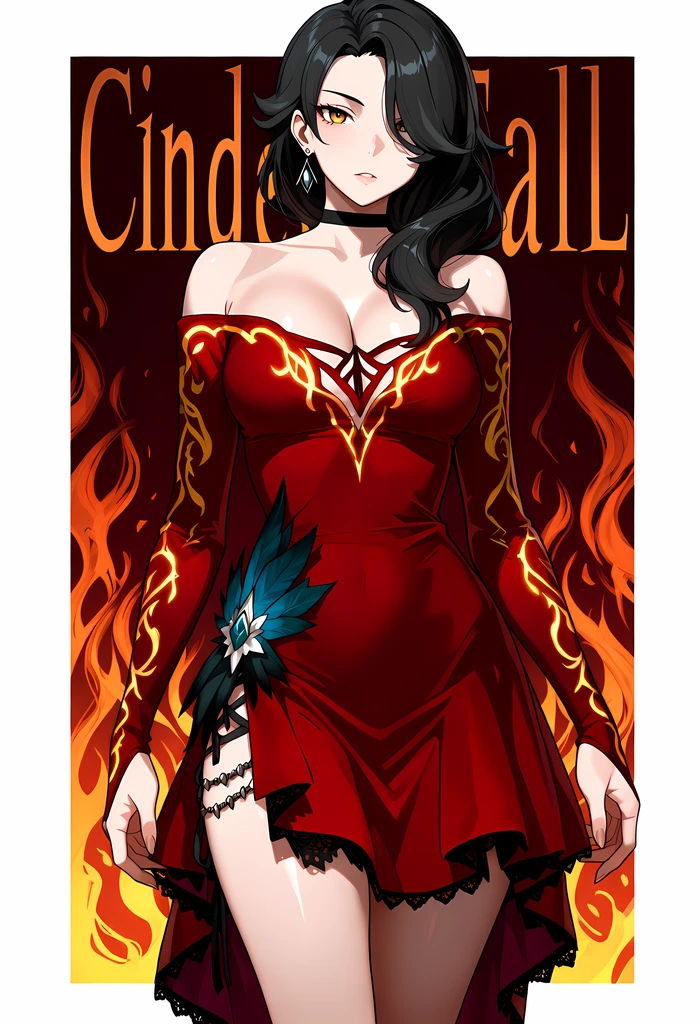 Cinder Fall - RWBY - Anima - by Navedaxu