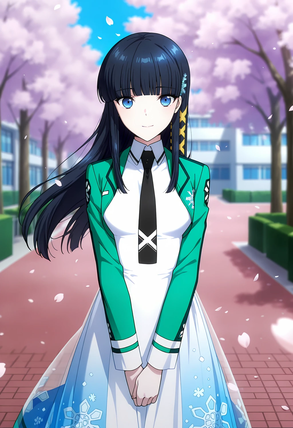 Shiba Miyuki [6 hairstyles/7 outfits] | Illustrious | Mahouka Koukou no Retto... - by LittleJelly