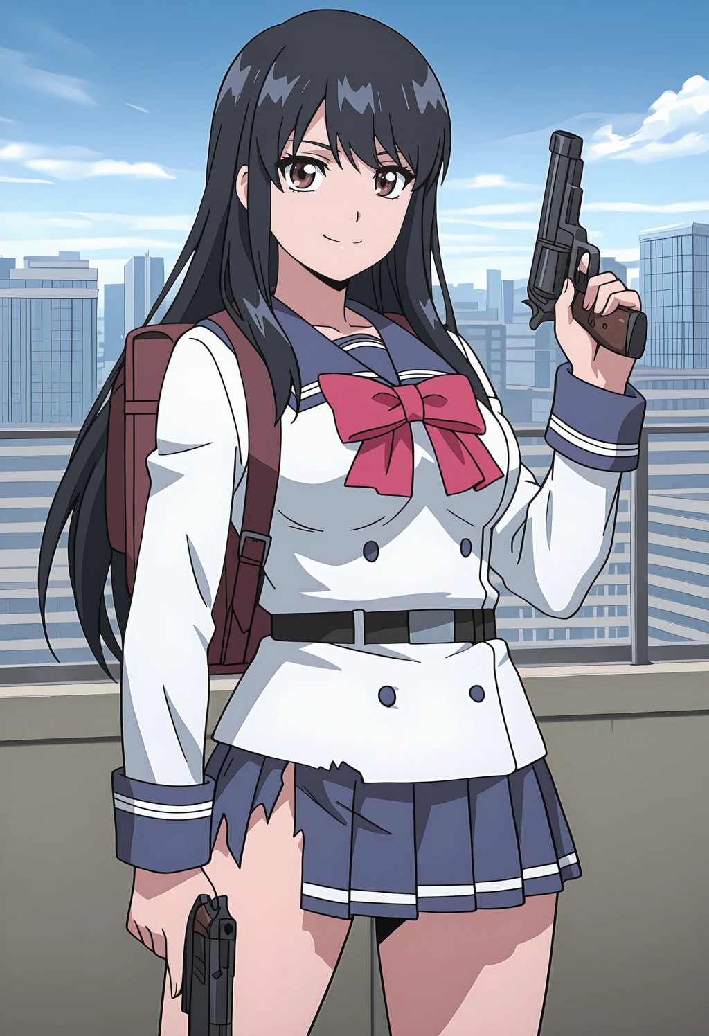 Yuri Honjo | High School Invasion - by hhunter917