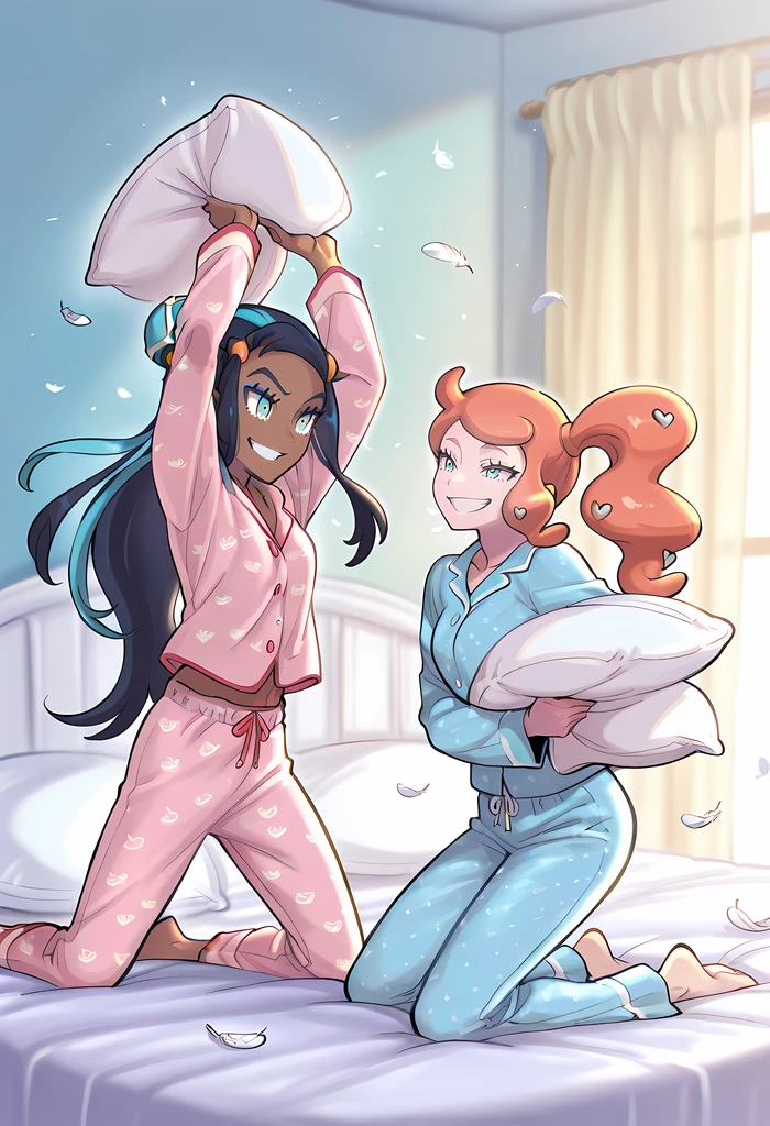 Pillow Fight - by Navedaxu