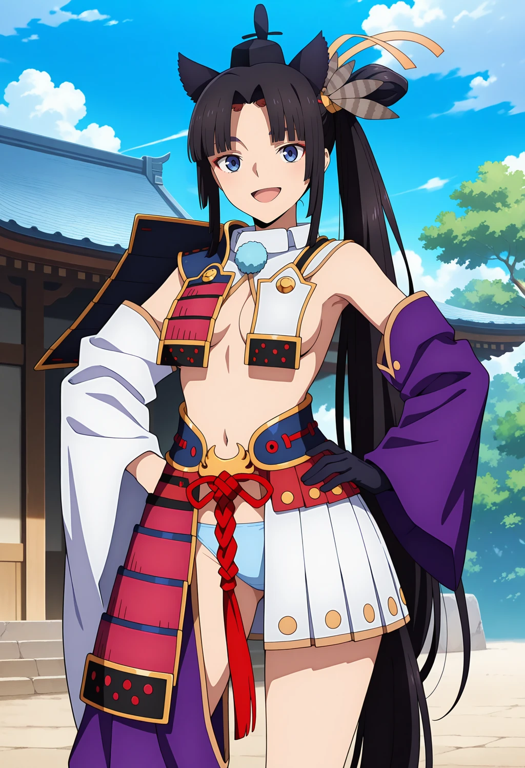 Ushiwakamaru (Rider) | Illustrious | Fate/Grand Order: Zettai Majuu Sensen Ba... - by LittleJelly