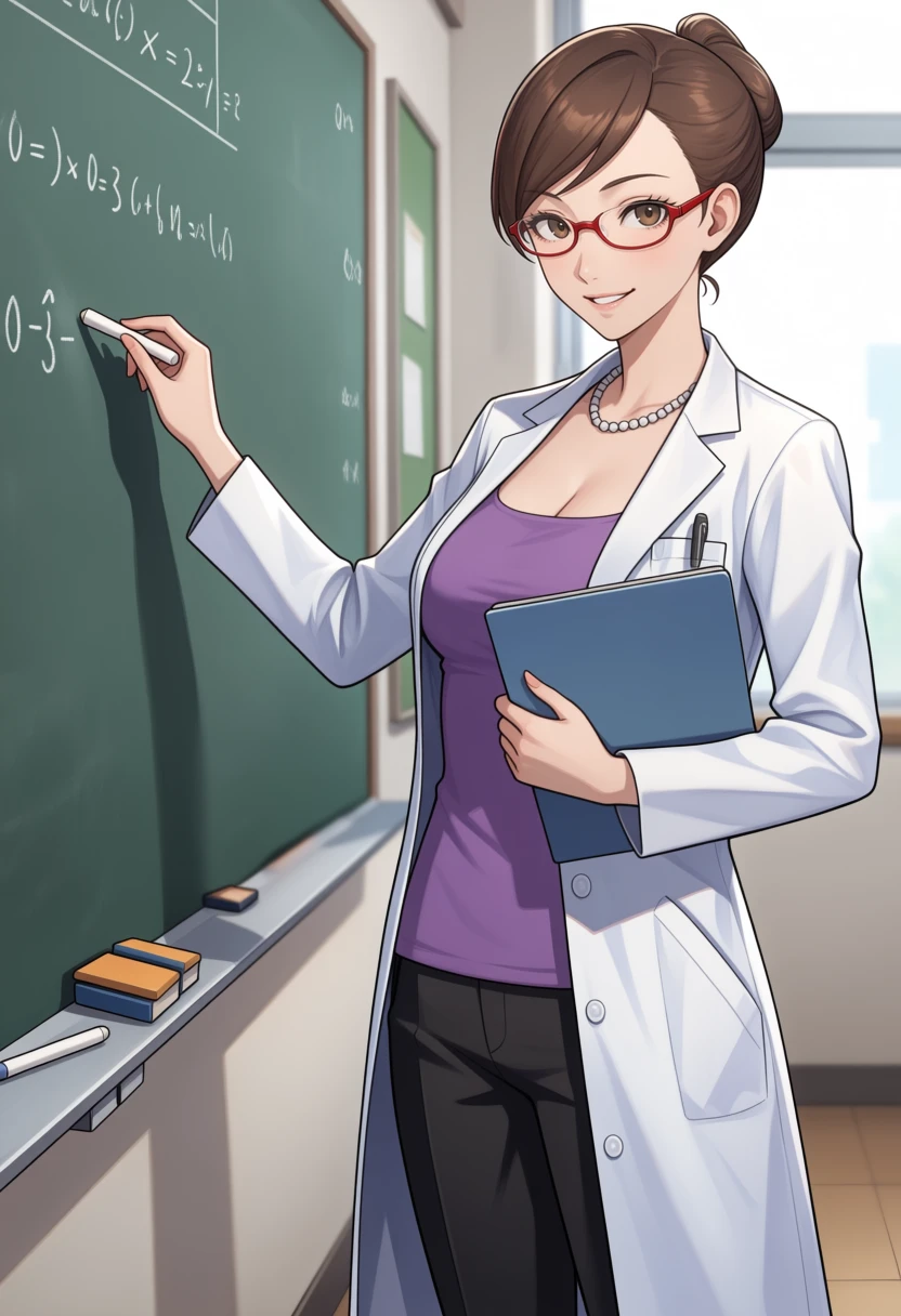 [Anima] Ms. Ounishi - Persona 3 - by zetsubousensei