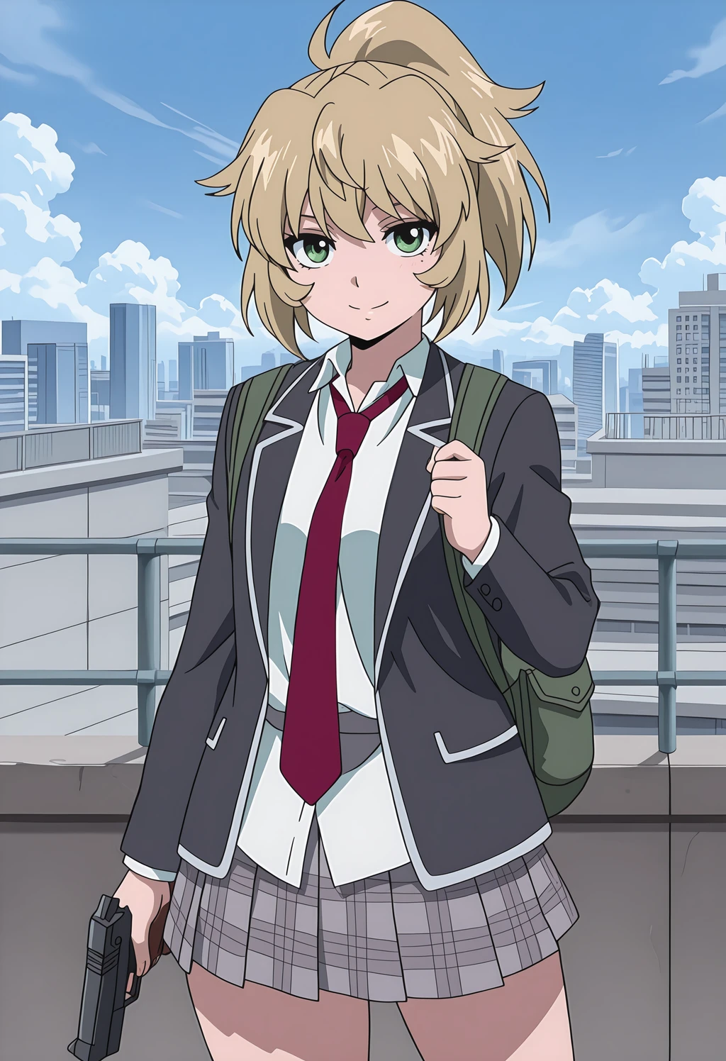 Mayuko Nise | High School Invasion - by hhunter917