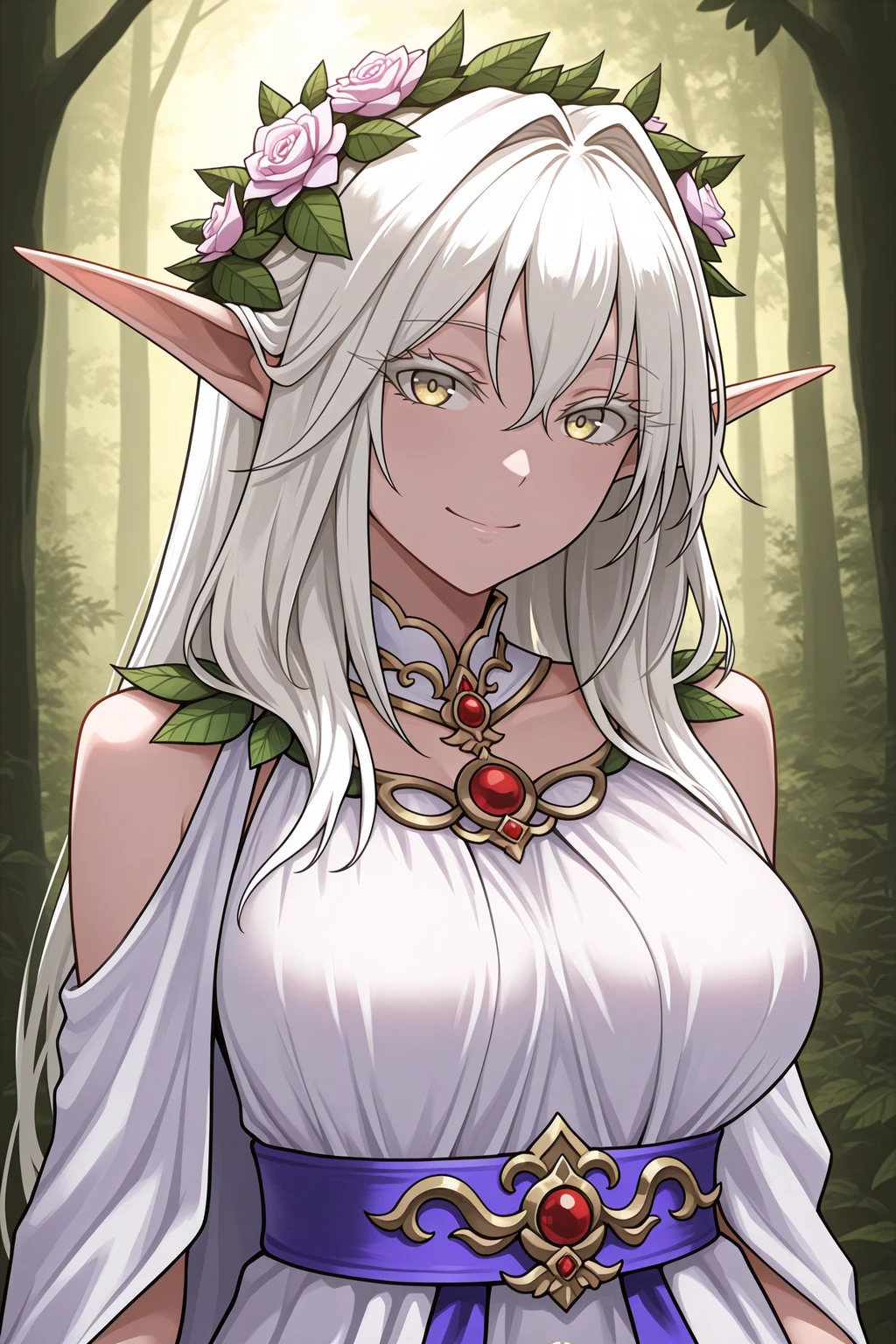 Forest Princess/花冠の森姫 (Goblin Slayer) SDXL LoRA [Illustrious] - by novowels