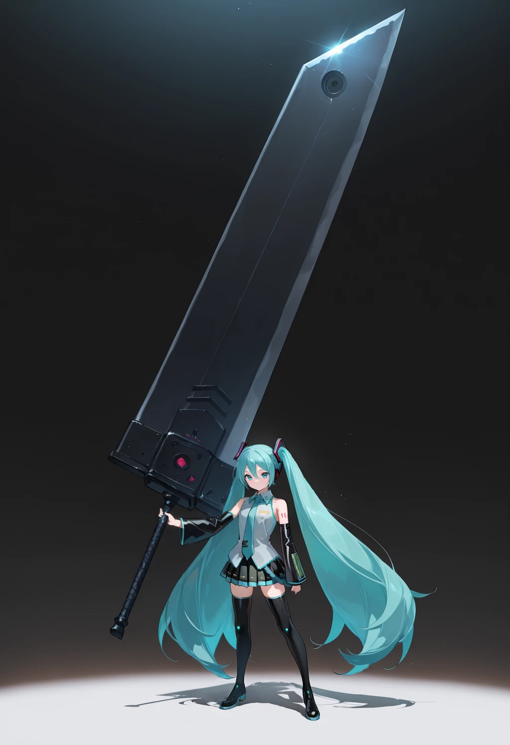 Holding Giant Weapon - Guts Cosplayer Holding Giant Dragonslayer (Meme) - by miniphak
