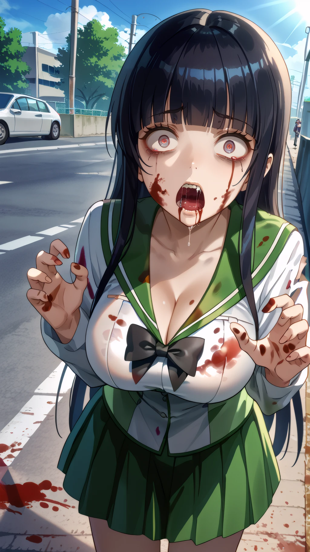 Highschool of the Dead Zombie | Concept Lora - by DWNSTY