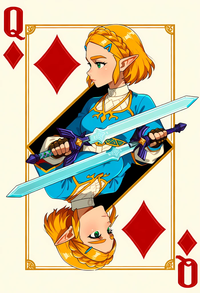 Playing Card - Anima - by Navedaxu
