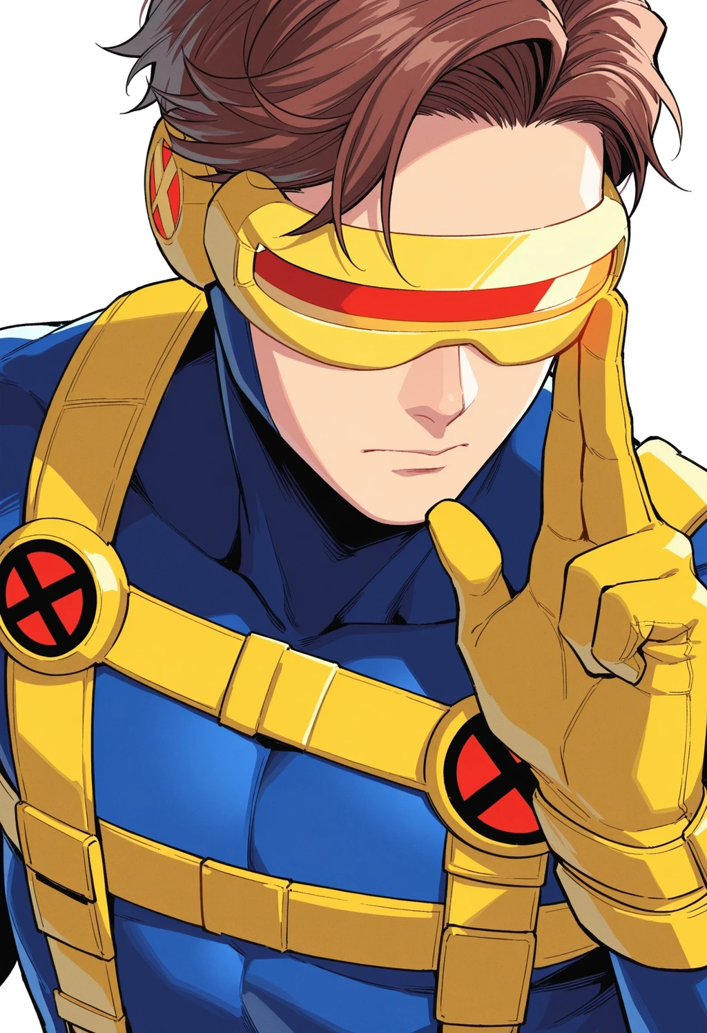 Scott Summers aka Cyclops (X-men) IllustriousXL - by deleted_backup
