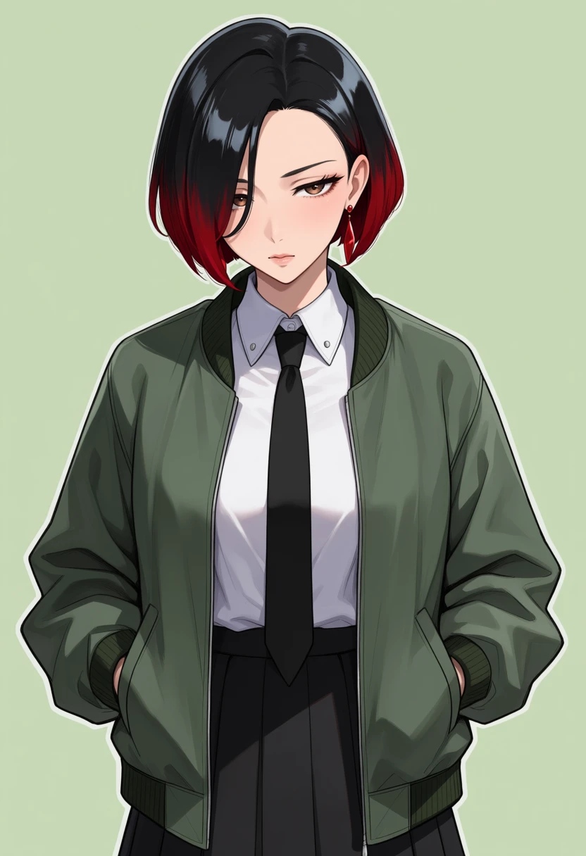 random emo girl with no relation to games in active development - by zetsubousensei