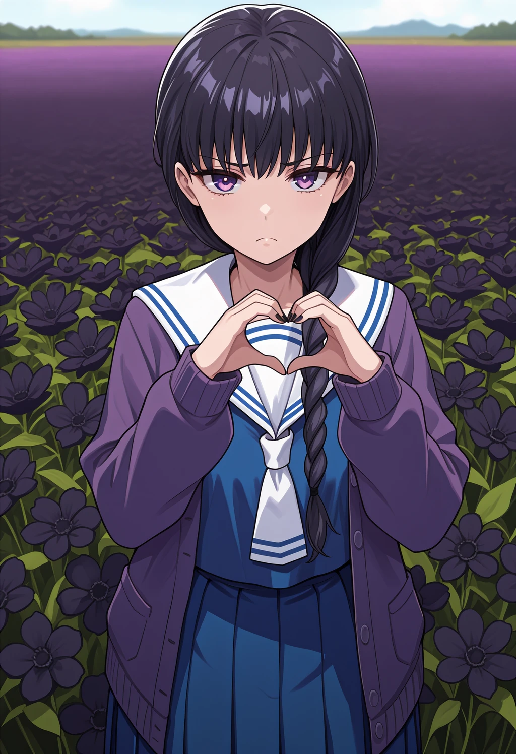 Saki Hanajima | Fruits Basket (NoobAI SDXL LoRA) - by NorthSpirit