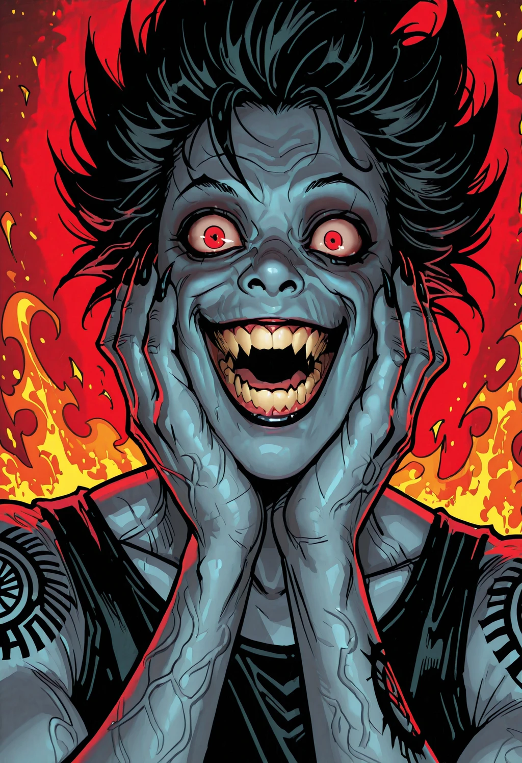 Caked up Poltergeist - by night_ninja_wheel_69