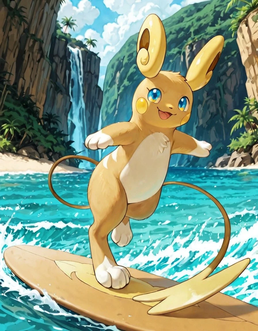 Alolan Raichu +Shiny (Pokémon) - IL - by DarkjesustheFLord
