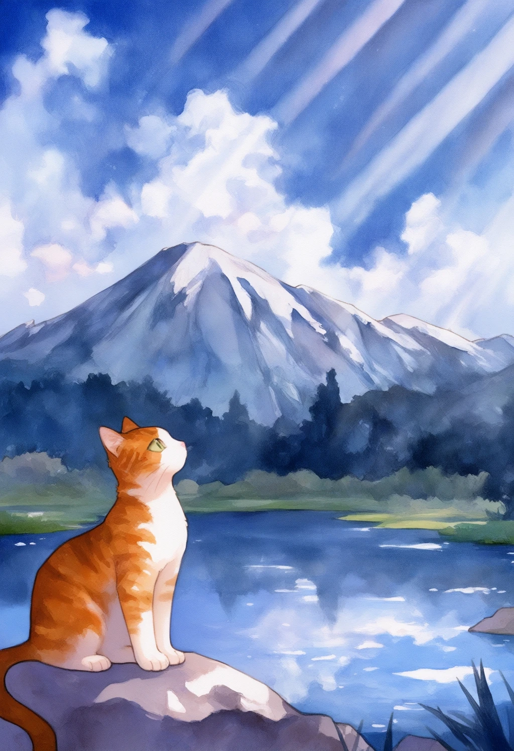 cat - by PotatCat