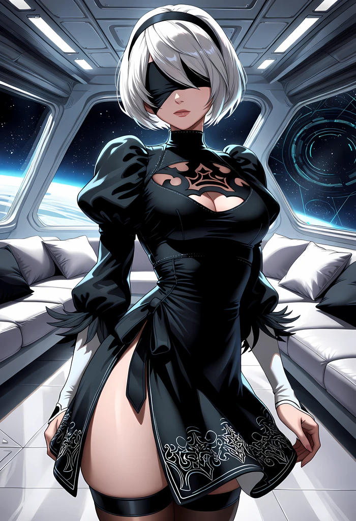 Spacecraft Interior - Anima - by Navedaxu