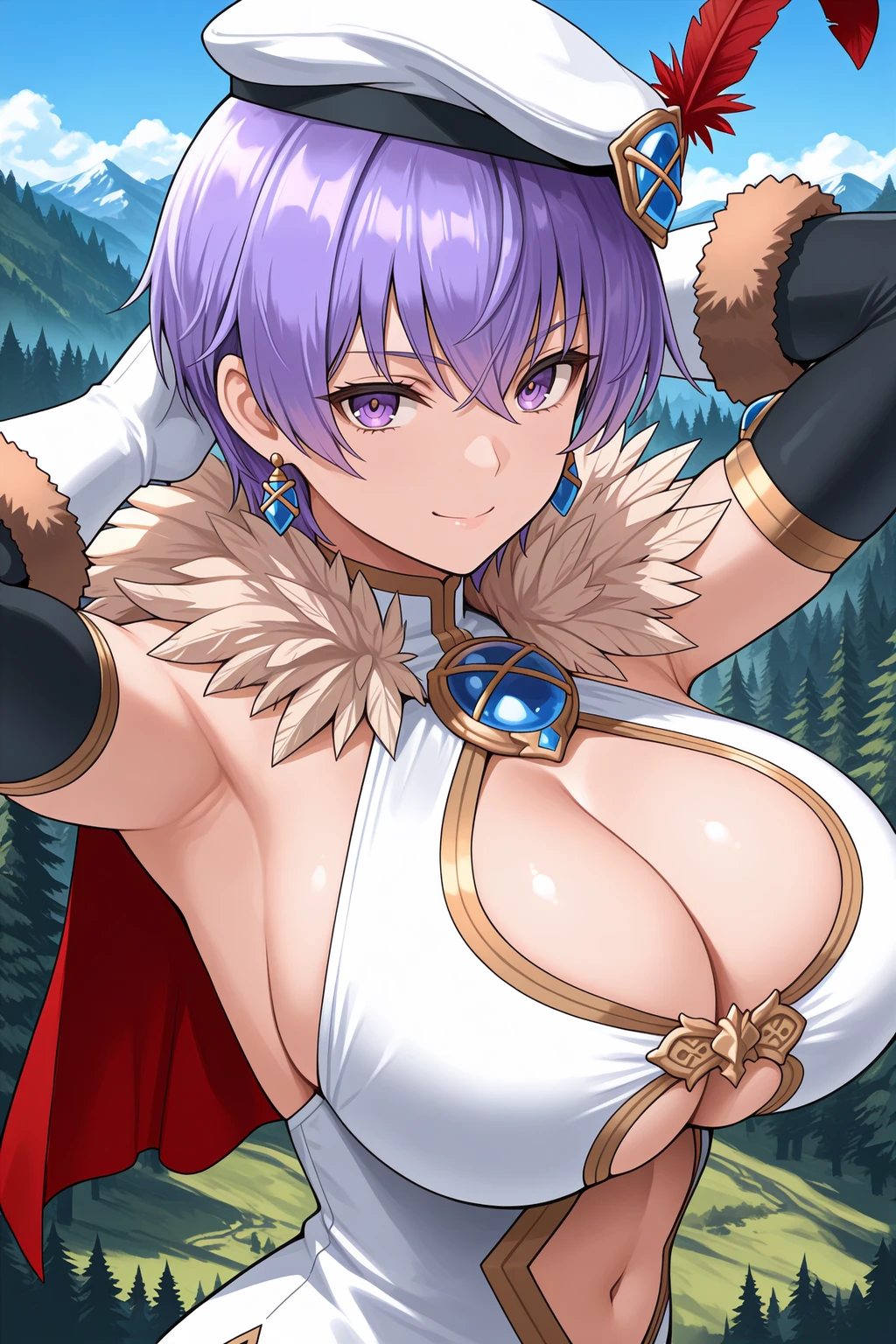 Leona/帝国軍師レオナ (Sennen Sensou Aigis) SDXL LoRA [Illustrious] - by novowels
