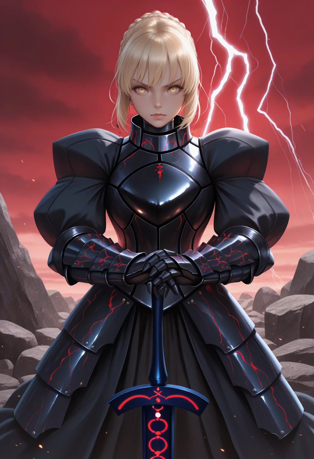 [IllustriousXL v0.1] Artoria Pendragon Alter (Saber) | Fate/Grand Order - by justTNP