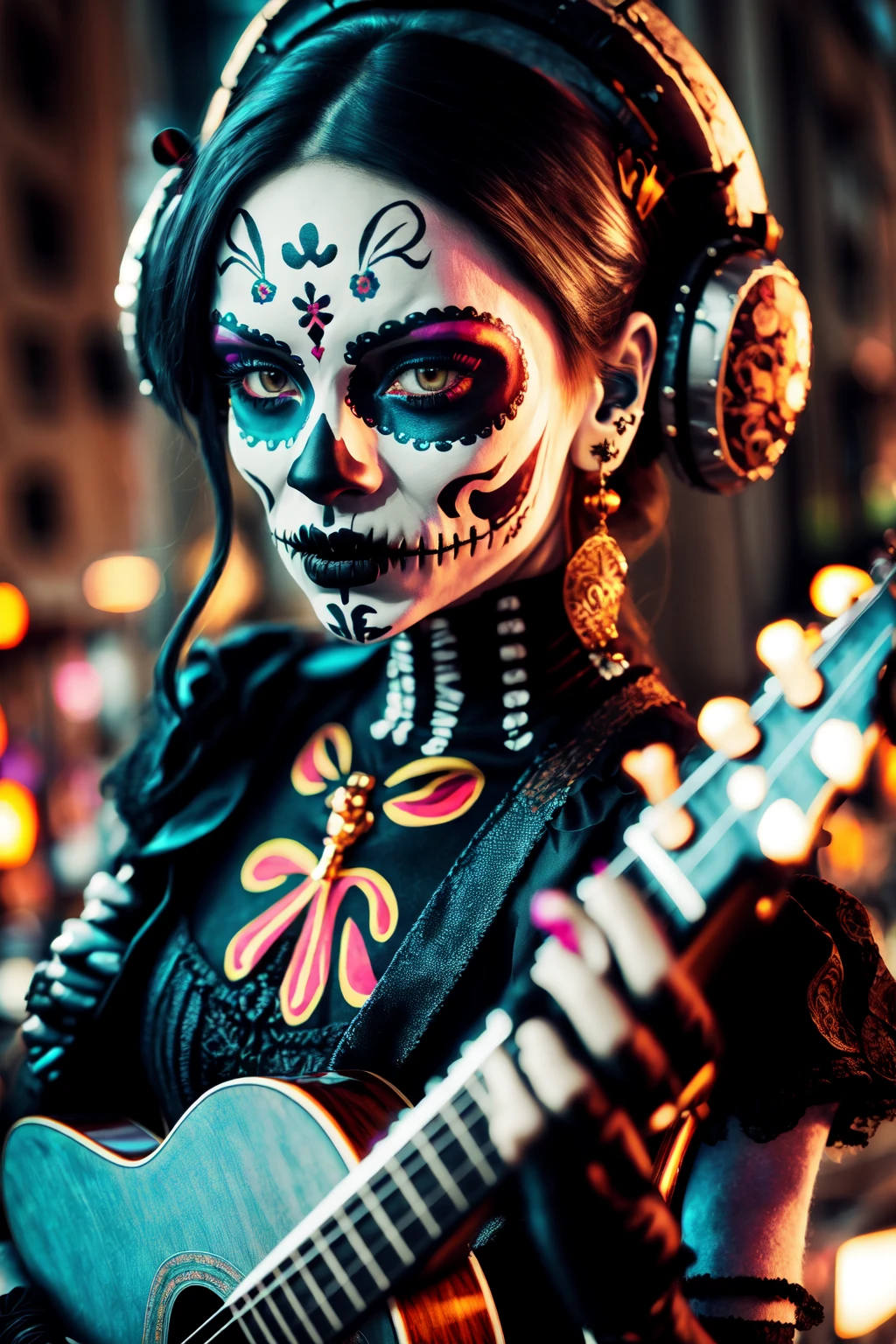 Calavera Sugar Skull - by deleted_backup
