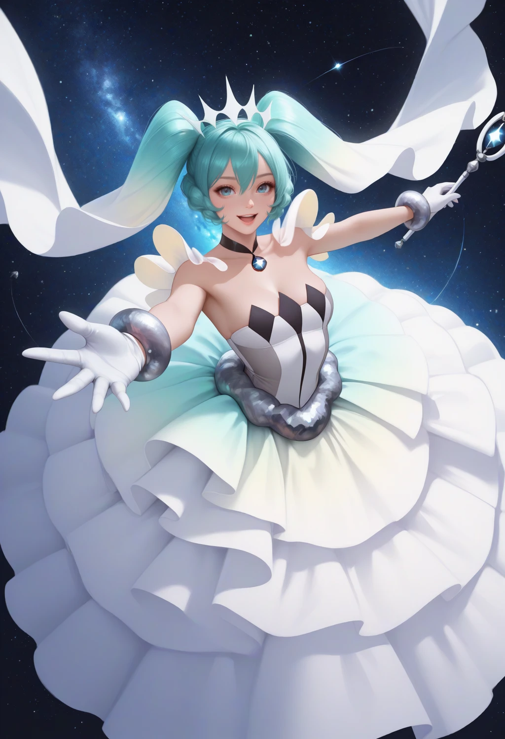 [IllustriousXL v0.1] Rock Miku | Project Voltage - by justTNP