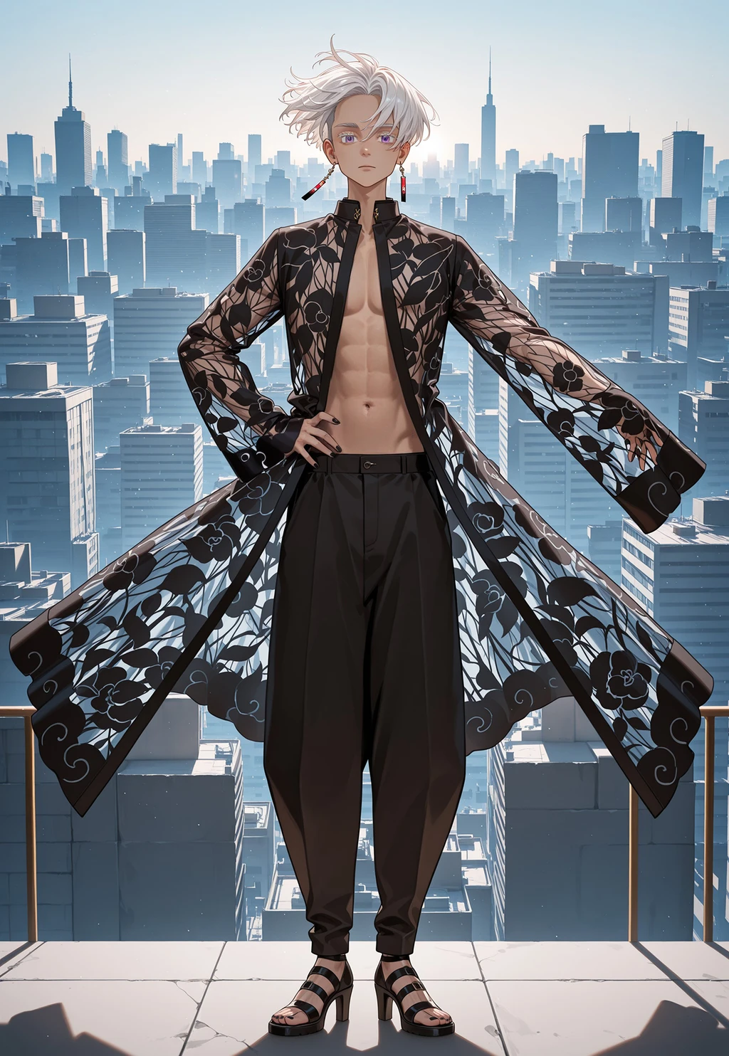 Lace Coat - Clothing - by Xeranah